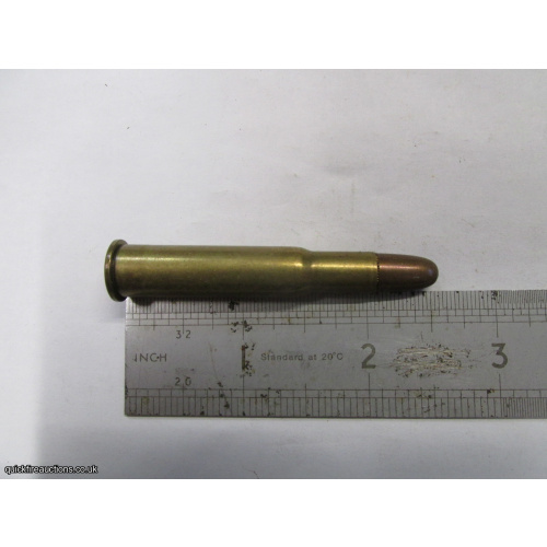 1 X KYNOCH 30-30 COPPER BULLET INERT