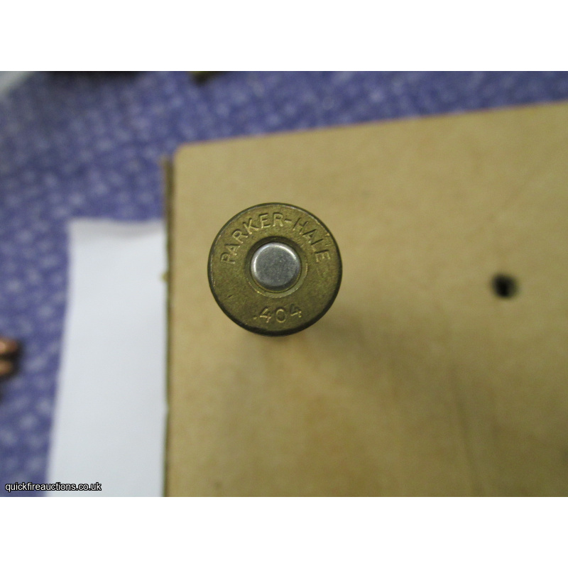 1 X PARKER-HALE 404 COPPER BULLET INERT