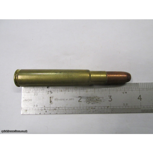1 X WR 416 RIGBY COPPER BULLET INERT
