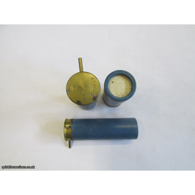 16G PIN-FIRE BLANK / DUMMY LOADED 16 16 CARTRIDGE