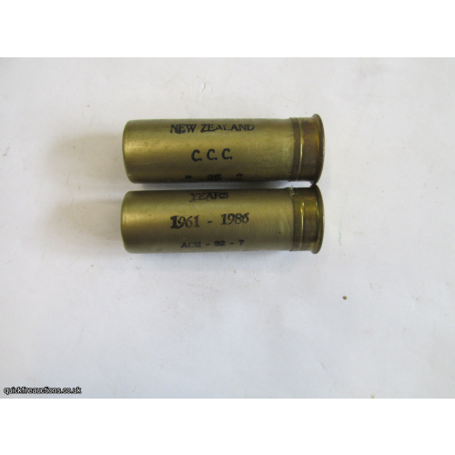 12G NEW ZEALAND C.C.C. 25 YEARS 61-86 CARTRIDGE [INERT]