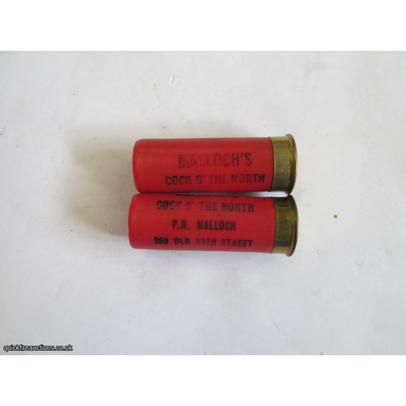 12G MALLOCH COCK O THE NORTH CARTRIDGE [INERT]