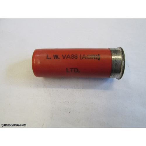 12G L. W. VASS AGRI TRUE VALUE AMPTHILL CARTRIDGE [INERT]