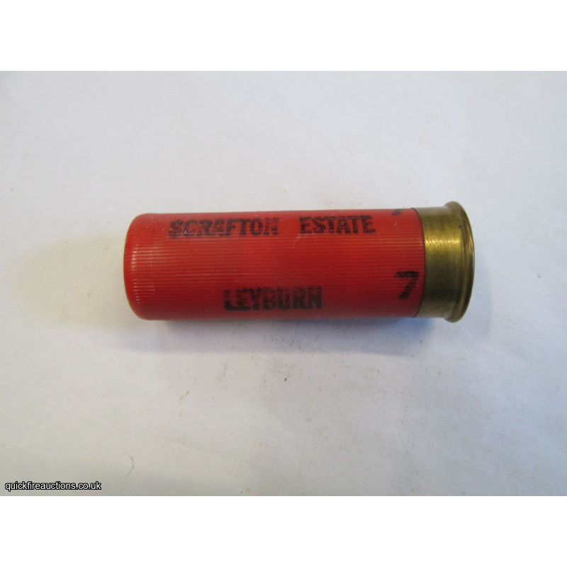 12G SCRAFTON ESTATE NORTH YORKS CARTRIDGE [INERT]