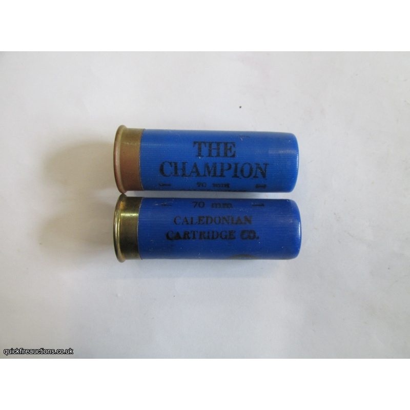 12G CALEDONIAN THE CHAMPION TRAP CARTRIDGE [INERT]