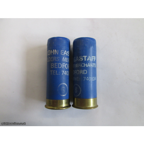 12G JOHN EASTAFF BUILDERS MERCHANTS BLUE  CARTRIDGE [INERT]