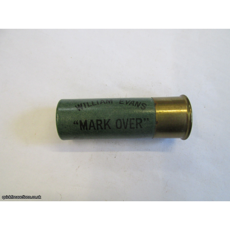 12G R.T.O. WILLIAM EVANS MARK OVER BLACK PRINT CARTRIDGE  [INERT]