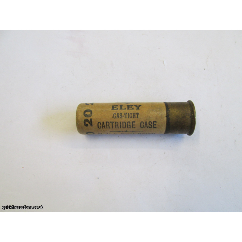 20G R.T.O. ELEY GAS-TIGHT N.I. LONDON CARTRIDGE  [INERT]