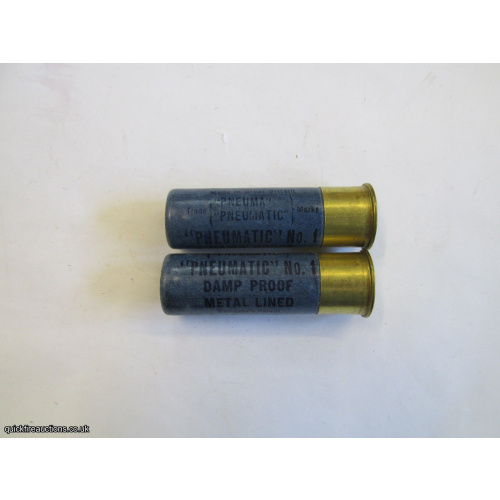 16G R.T.O. PNEUMATIC No1 DAMP PROOF CARTRIDGE  [INERT]