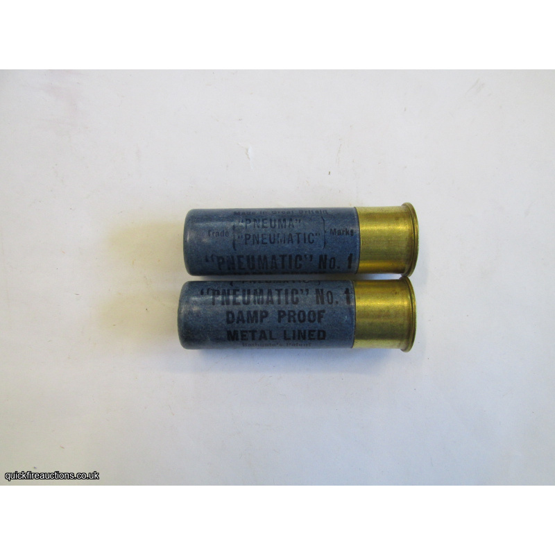 16G R.T.O. PNEUMATIC No1 DAMP PROOF CARTRIDGE  [INERT]