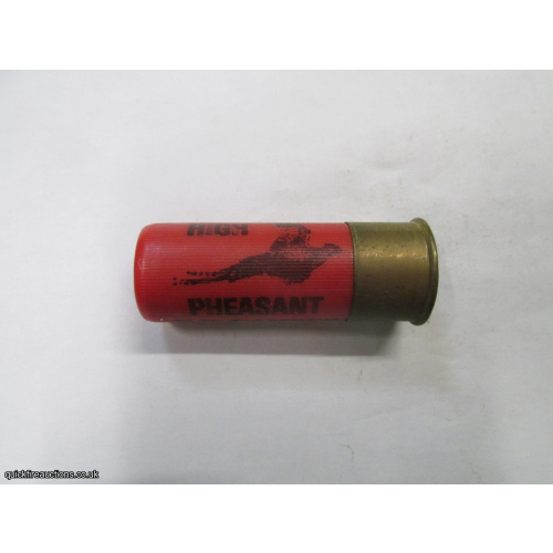 12G CAMBER HIGH PHEASANT CARTRIDGE [INERT]