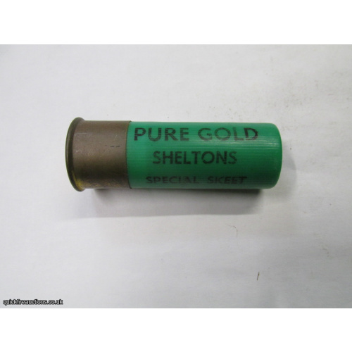 12G SHELTONS PURE GOLD SPECIAL SKEET CARTRIDGE [INERT]