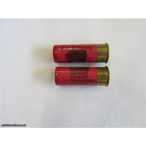 12G CAREY GUNMAKER THE LEDBURY TYPE 2 CARTRIDGE  [INERT]