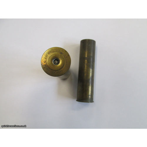 12G U.M.C. CO BRIDGEPORT 3 inch EMPTY BRASS CASE