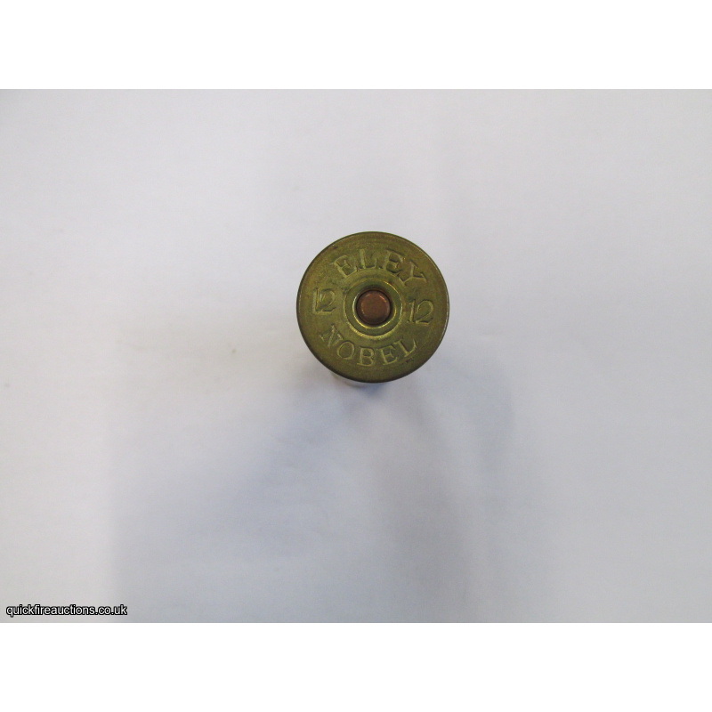 12G N.P.E. ELEY NOBEL EJECTOR EMPTY BRASS PRIMED CASE