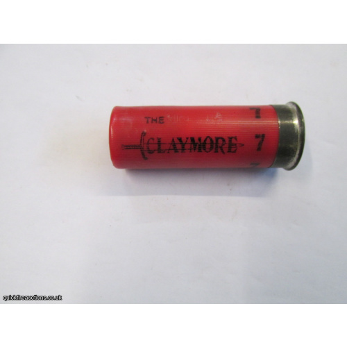 1 x 12G THE CLAYMORE CARTRIDGE [INERT]