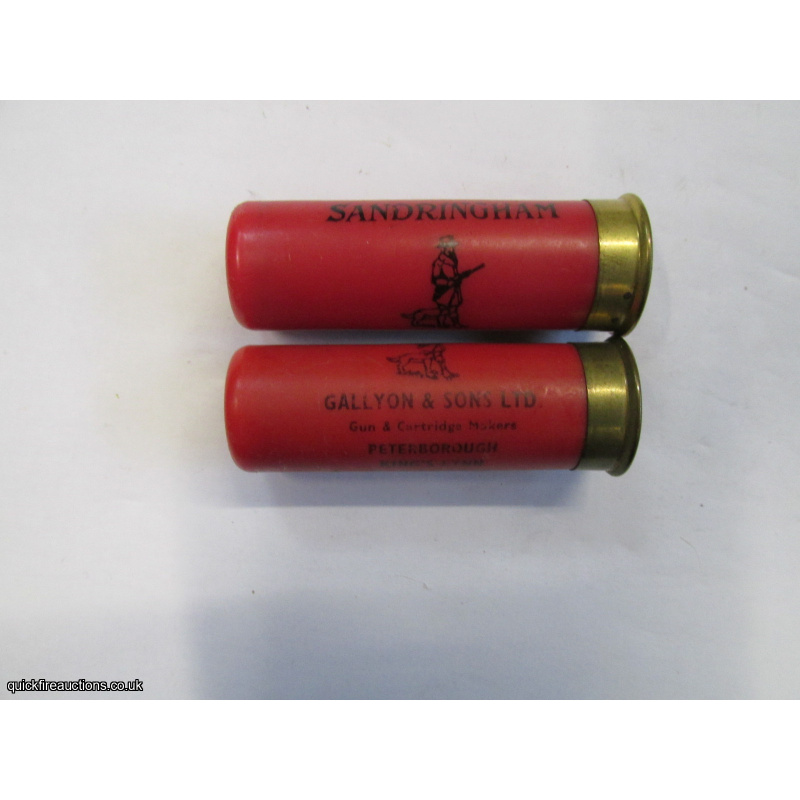 1 x 12G R.T.O. GALLYON SANDRINGHAM CARTRIDGE [INERT]