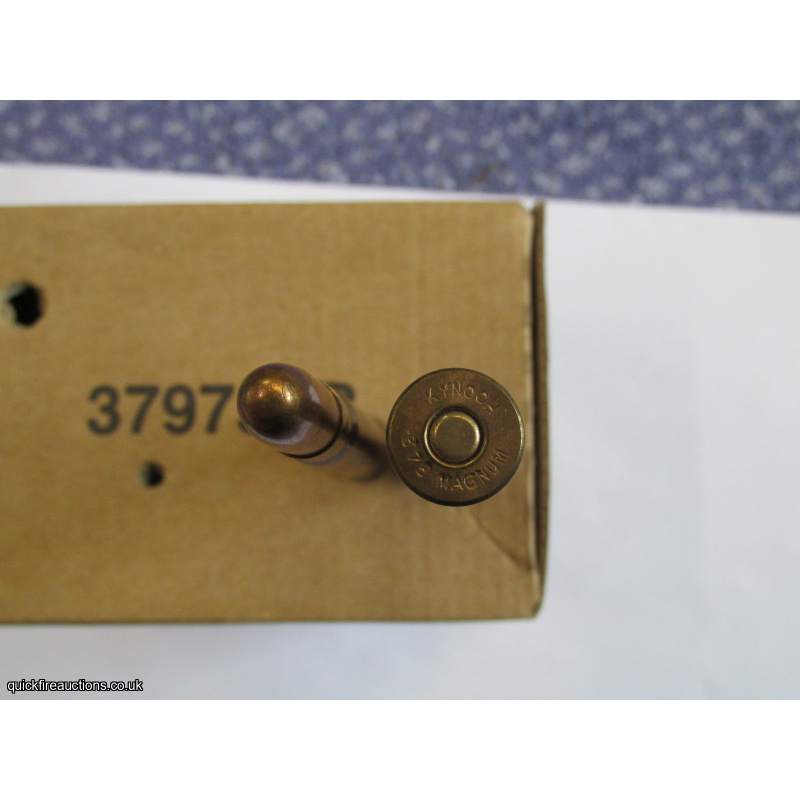 1 X KYNOCH .375 MAGNUM COPPER BULLET