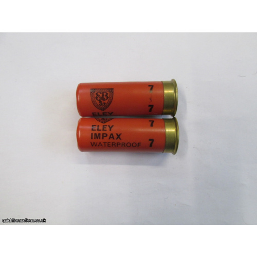 12G  ELEY IMPAX WATERPROOF CARTRIDGE [INERT]
