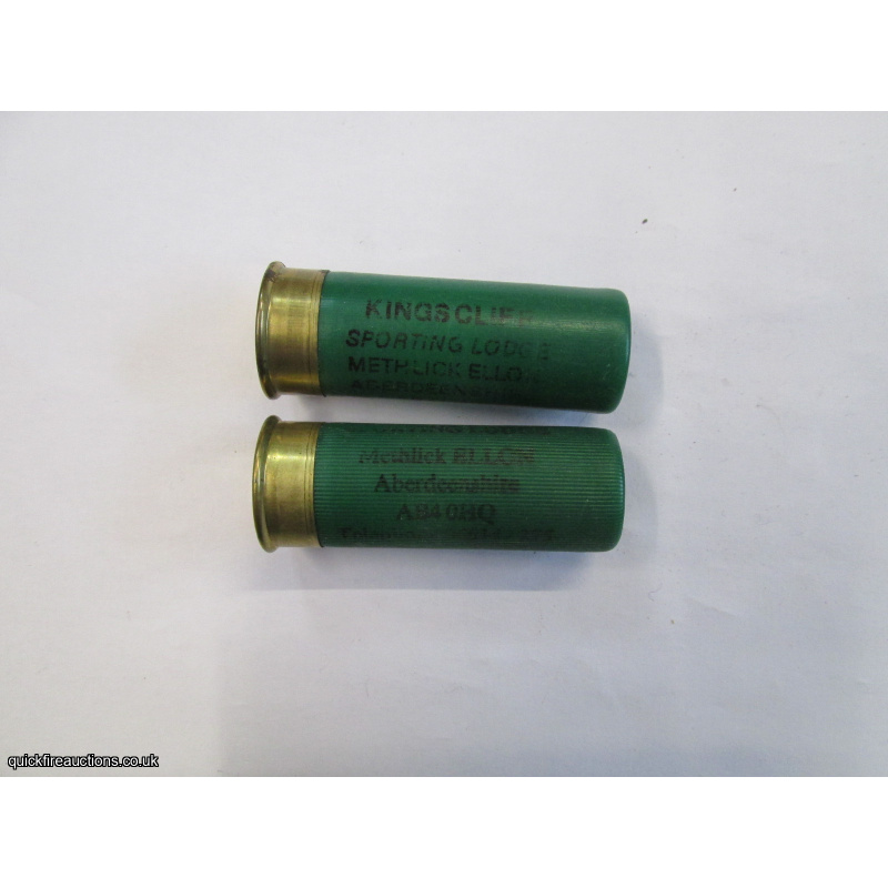 12G KINGS CLIFF SPORTING LODGE CARTRIDGE [INERT]