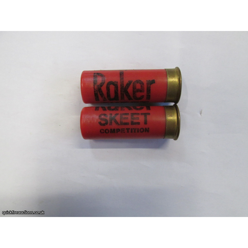 12G RAKER SKEET COMPETITION CARTRIDGE [INERT]