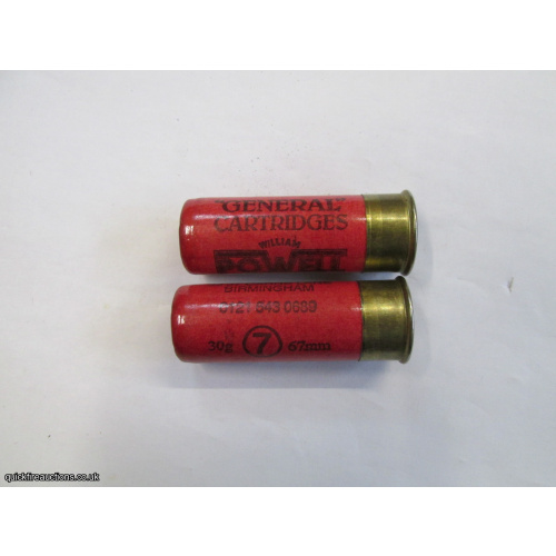12G POWELL GENERAL TYPE 2  CARTRIDGE  [INERT]
