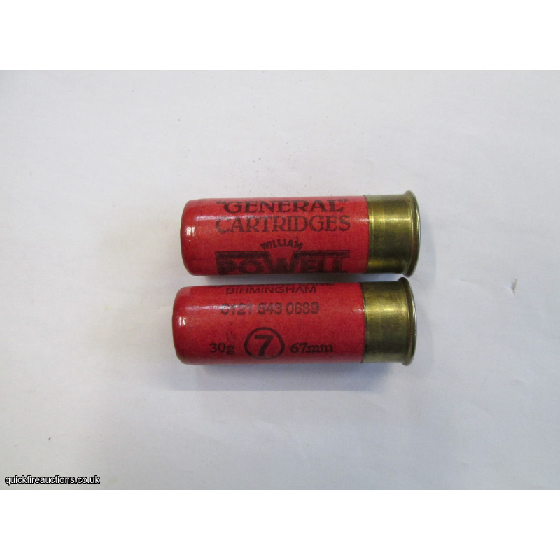 12G POWELL GENERAL TYPE 2  CARTRIDGE  [INERT]
