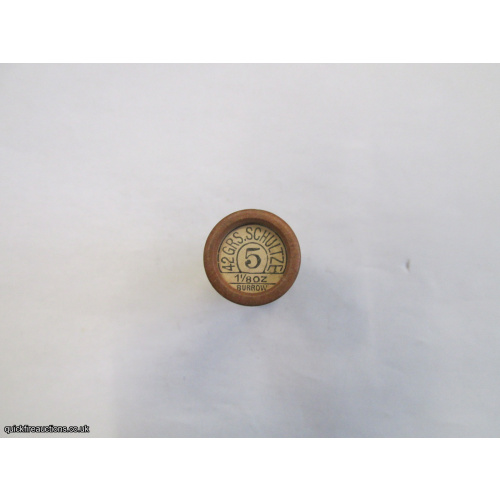 12G R.T.O. TC= BURROW  ELEY LONDON GASTIGHT CARTRIDGE  [INERT]