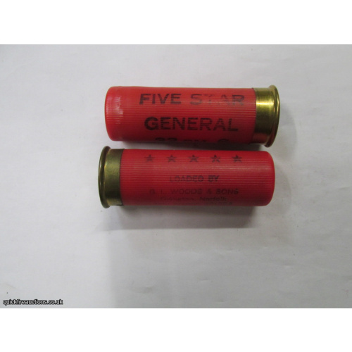 12G WOODS FIVE STAR GENERAL ***** CARTRIDGE [INERT]