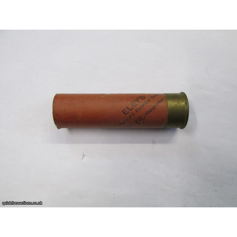20G N.P.E. ELEY GAS-TIGHT EC GUNPOWDER LONDON CARTRIDGE  [INERT]