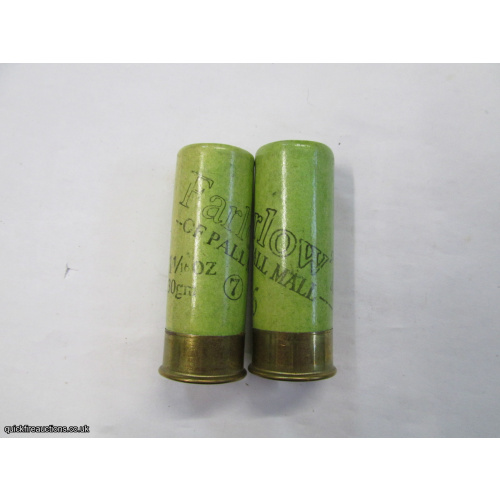 12G FARLOWS OF PALL MALL CARTRIDGE  [INERT]