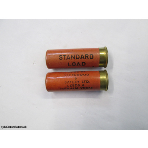 12G R.T.O. GREENWOOD & BATLEY STANDARD LOAD CARTRIDGE  [INERT]