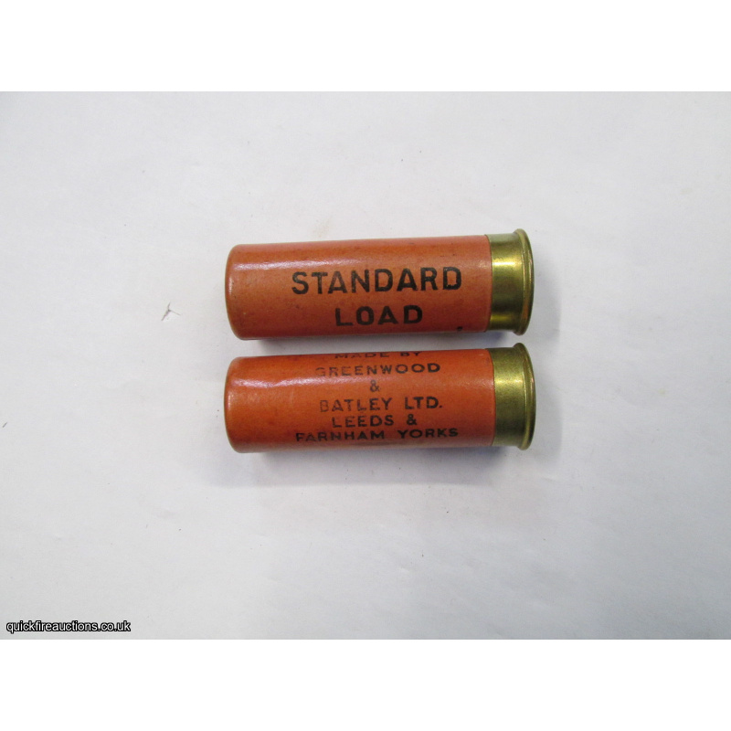 12G R.T.O. GREENWOOD & BATLEY STANDARD LOAD CARTRIDGE  [INERT]
