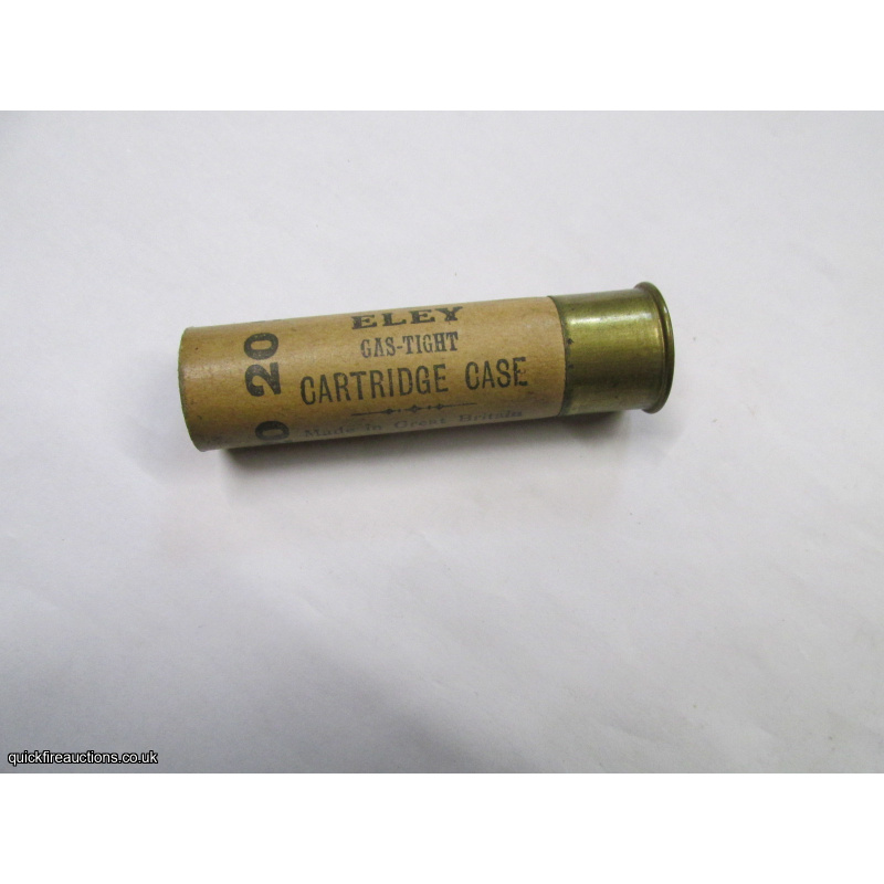 20G ELEY GAS-TIGHT CASE GASTIGHT EMPTY FIRED CASE