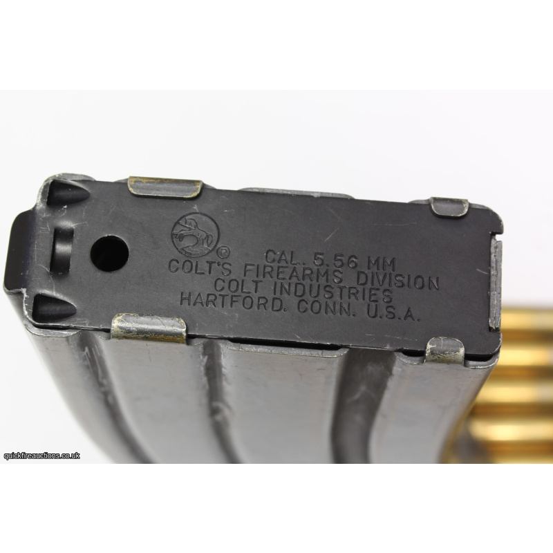 Vietnam COLT M16 30rd Magazine & Inert 5.56mm Bullets M16 AR15 M4 