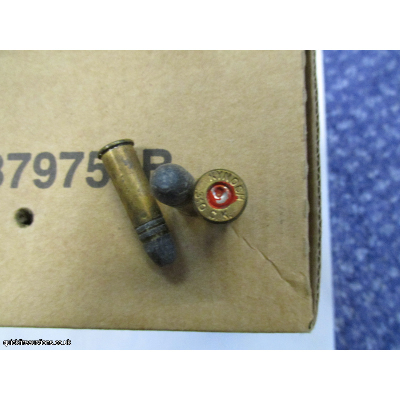 1 X KYNOCH 310 CATTLE KILLER LEAD BULLET INERT
