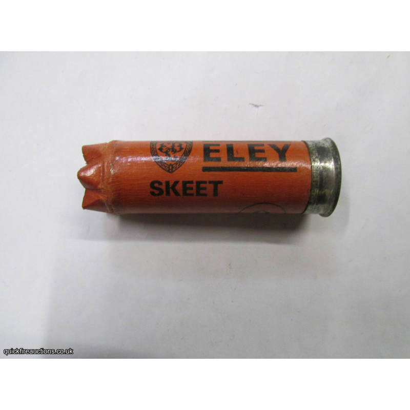 12G ELEY SKEET LARGE PRINT EMPTY FIRED CASE