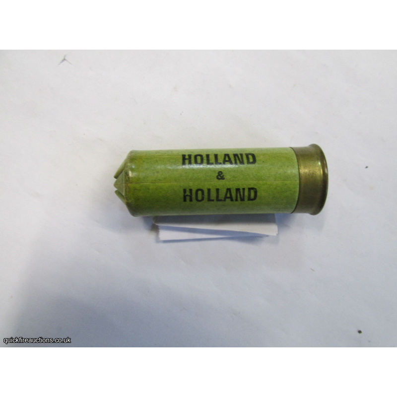 12G MAJOR NEIL RAMSAY HOLLAND & HOLLAND EMPTY FIRED CASE