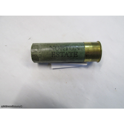 12G NORTON ESTATE EMPTY FIRED CASE