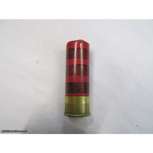12G  3 X BLACK RINGS EMPTY FIRED CASE