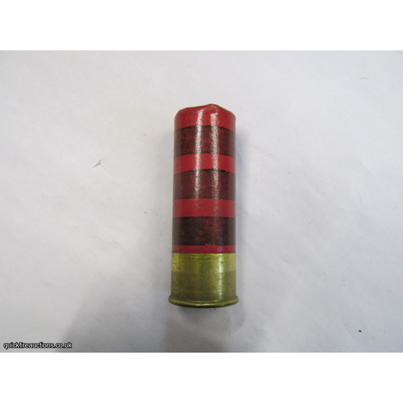 12G  3 X BLACK RINGS EMPTY FIRED CASE