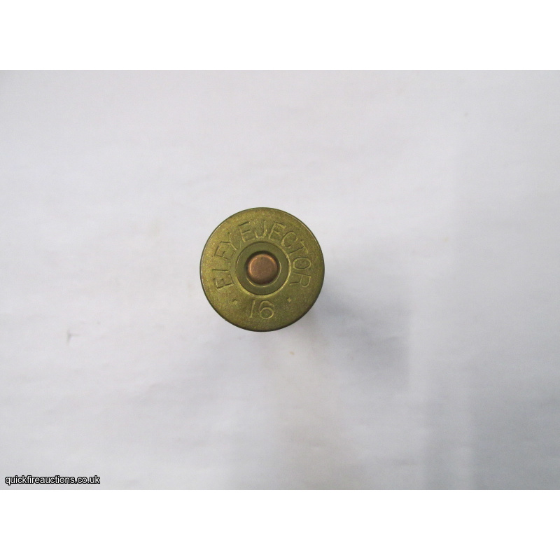 16G R.T.O. CHARLES HELLIS ELEY EJECTOR BRASS EJECTOR CARTRIDGE  [INERT]