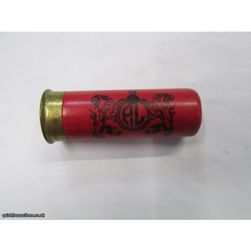 12G ALCAN RED CARTRIDGE  [INERT]
