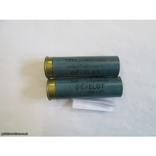 14G N.P.E. GEVELOT & GAUPILLAT CARTRIDGE  [INERT]