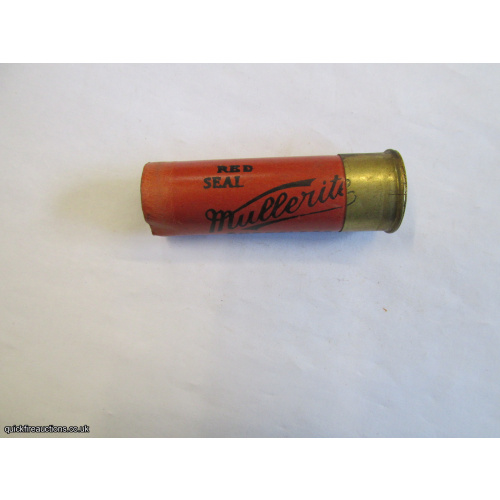 12G MULLERITE RED SEAL EMPTY FIRED CASE