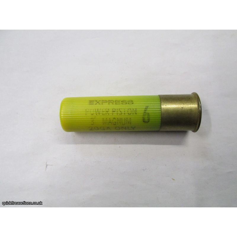 20G REMINGTON EXPRESS POWER PISTON 3" MAGNUM CARTRIDGE [INERT]