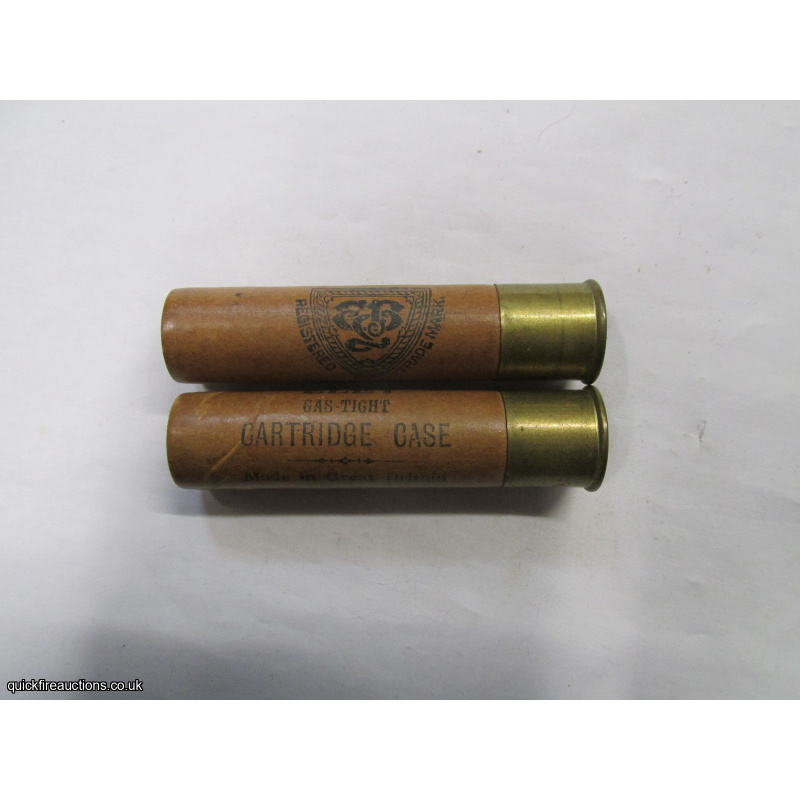 28G R.T.O. ELEY GAS-TIGHT CASE 2 3/4 INCH CARTRIDGE   [INERT]