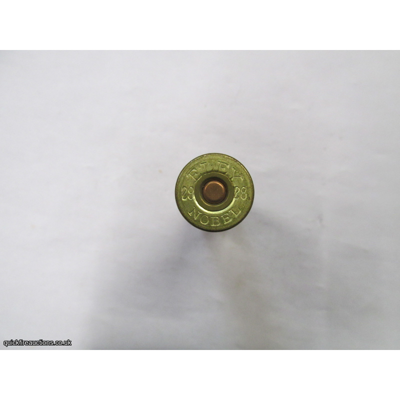 28G R.T.O. ELEY GASTIGHT CASE NOBEL CARTRIDGE   [INERT]