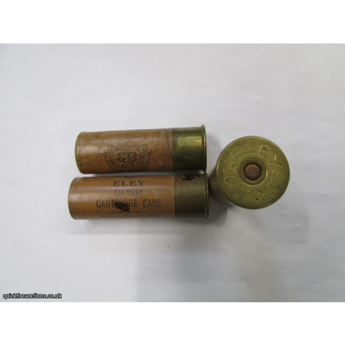 10G R.T.O. ELEY GAS-TIGHT CASE GASTIGHT 2 5/8 INCH CARTRIDGE  [INERT]