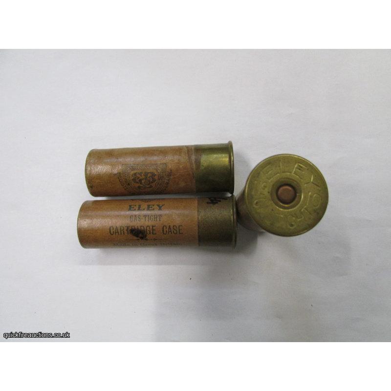10G R.T.O. ELEY GAS-TIGHT CASE GASTIGHT 2 5/8 INCH CARTRIDGE  [INERT]